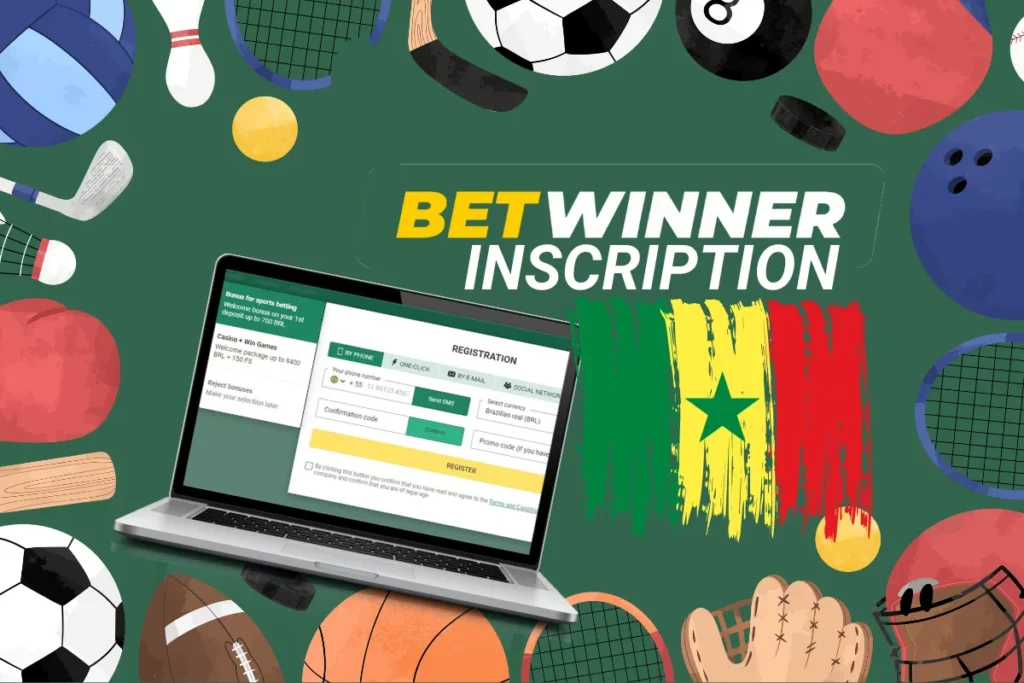 Enregistrement d'un Compte BetWinner au Sénégal